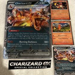 2025 POKEMON CHARIZARD EX SPECIAL COLLECTION PROMO CARDS