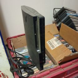 PS3 With Games, And DVD's 