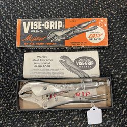 1950’s Vice Grips W/ Box And Directions