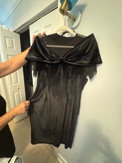 Black evening dress