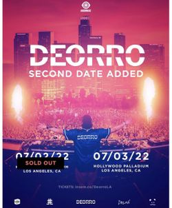 Deorro Ticket 7/2