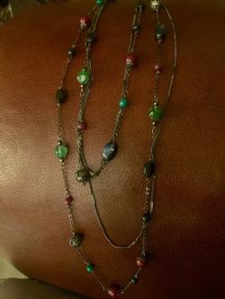 Nice multi color necklace