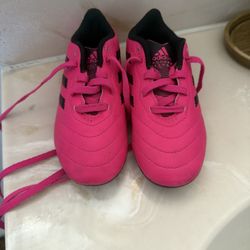 Pink Cleats Girl Adidas 
