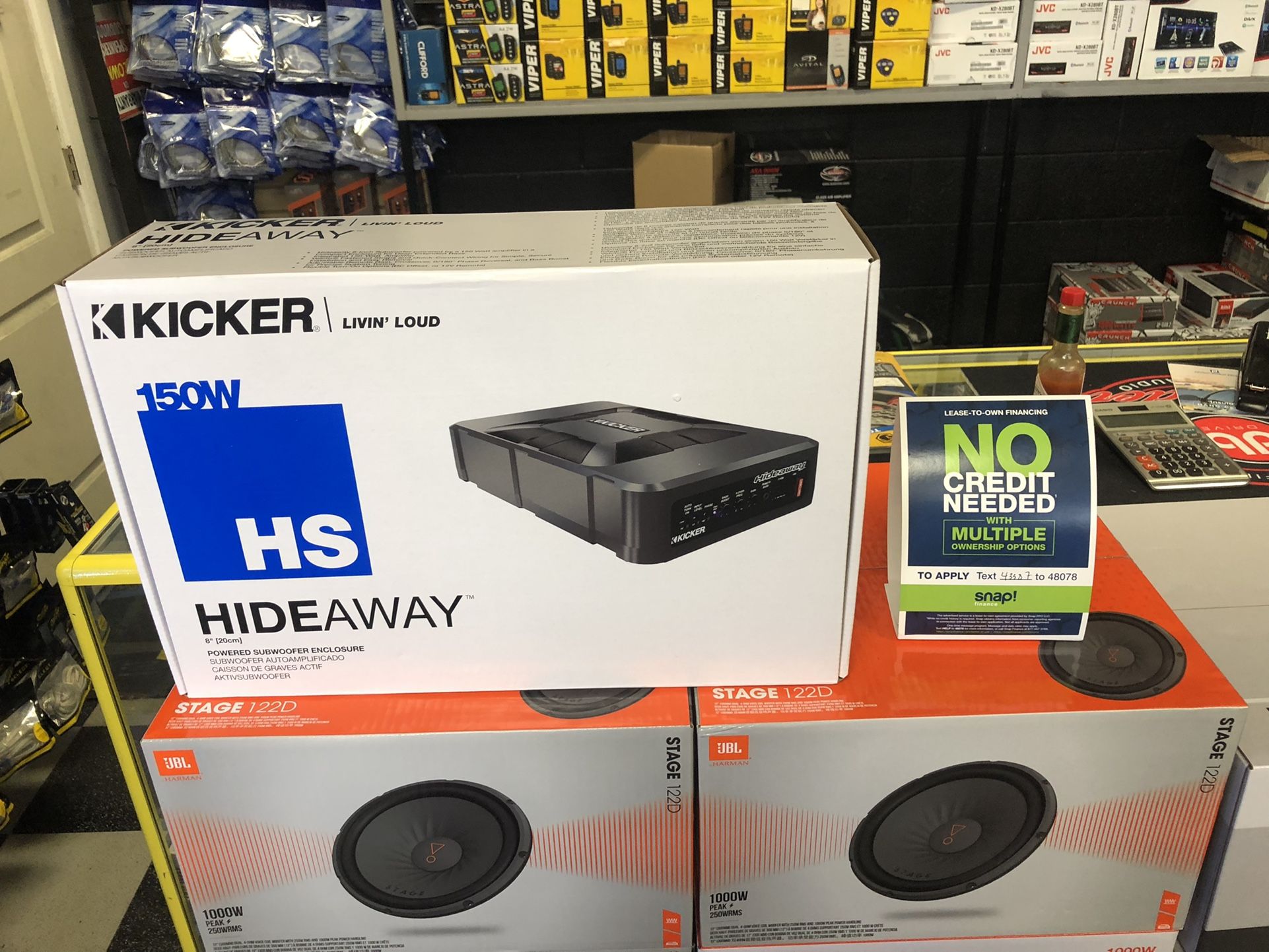 Kicker Hideaway 8 On Sale Today For 239.98,New Products : American Fashion Style Bags On Sale
