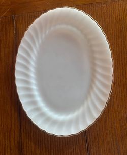 22K vintage anchor hocking plater