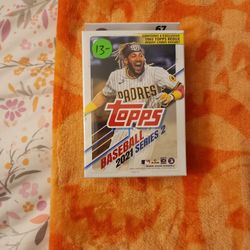 TOPPS BASEBALL 2021 SERIES 2 HANGER BOX