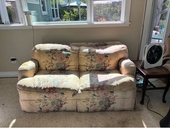 Krause custom down sofa bed love seat