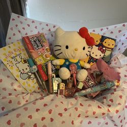 Hello Kitty Basket