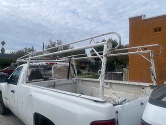 Truck rack ready for work