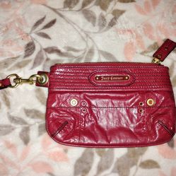 RED Juicy Small purse Wallet almost new