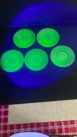 Uranium Small Plates 5 Total