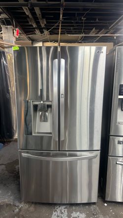 36”in wide LG  frige use like New Perfec working and warranty