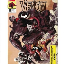 VENOM #34 (2021) MIKE MAYHEW | SIGNED W/COA | CONNECT TRADE | LTD 3000 | KNULL