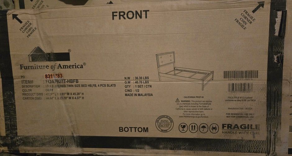 $199 Twin BED / Brand New