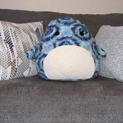 20” Squishmallow /Tie-Dye Shark stuffed Animal