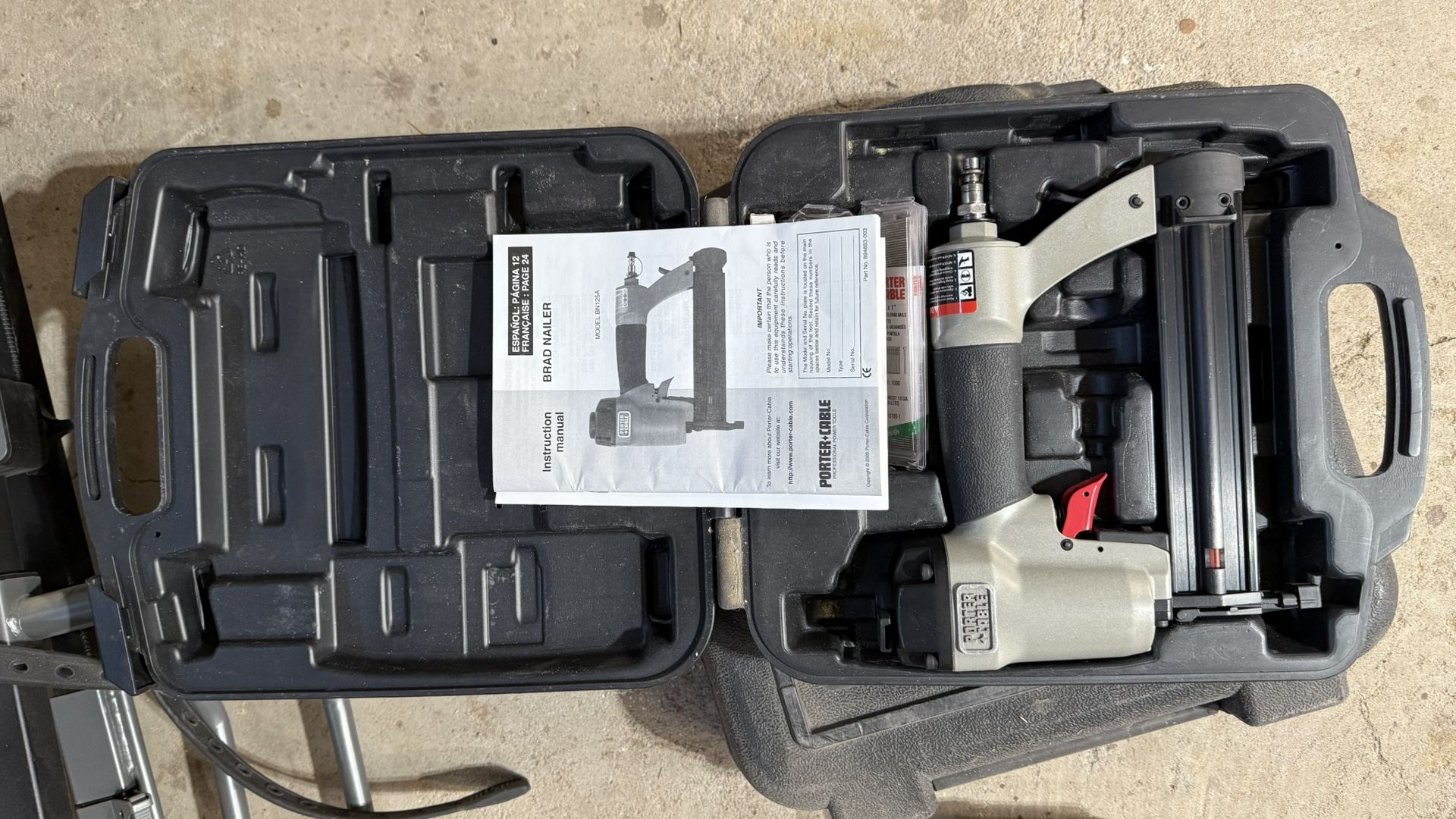 Porter-Cable BN125A 18g Air Brad Nailer