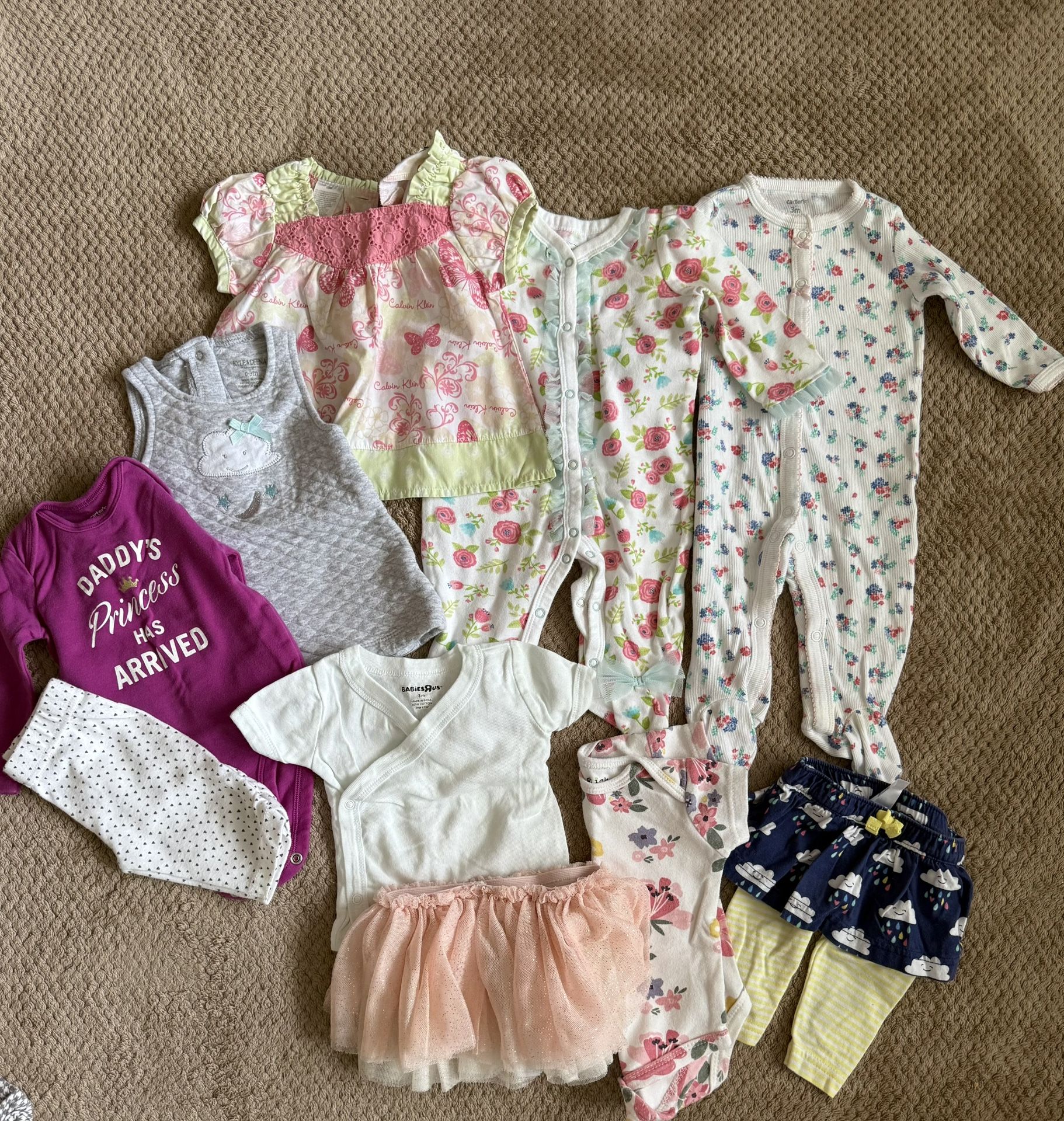 Baby Girl Clothing Nb - 3 Months