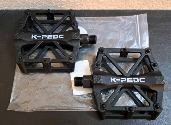 BRAND NEW! K-PEDC MTB Road Bike Wide Flat Aluminum Pedals - $20 (South Fort Worth)

