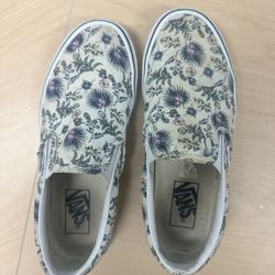 Floral Vans 