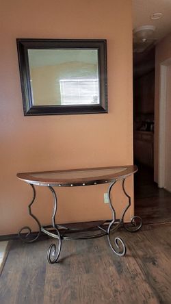 Mirror With The Table