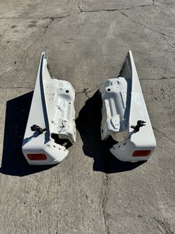Jeep Wrangler TJ Front OEM White Fenders Pair 1997 through 2006