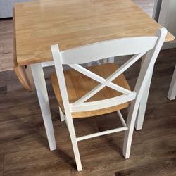 Foldable Table With 2 Chairs