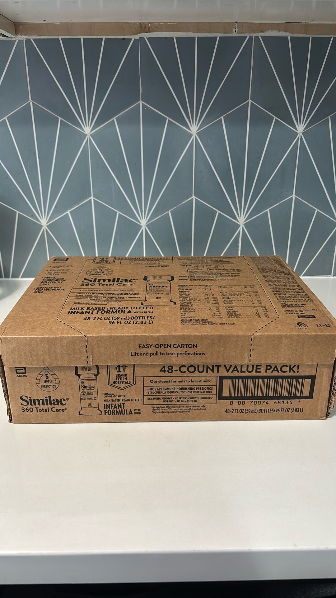 Similac 360 Total Care infant Formula 48 Count