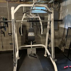 Smith Machine, Pec Deck, Row 