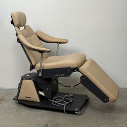 Dexta MK9X Electric Medical / Dental Exam Chair – Tan Upholstery - Works