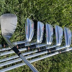 Wilson Staff Dynapower Fluid Feel Irons 3–9 Vintage Forged Blade Set