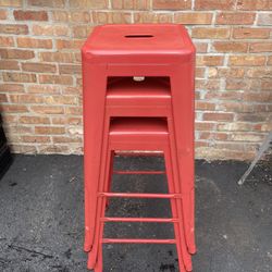 Metal Chairs and Stools