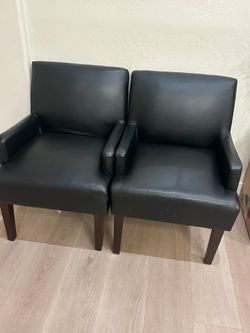 Black Arm Chairs