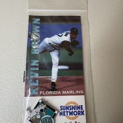1997 Florida Marlins Kevin Brown Pin Limited Edition