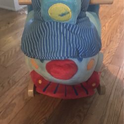 Kids Train Rocking Horse