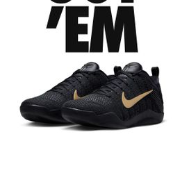 2 Pairs Size 5.5M - Kobe 11 Fade to Black & Nike Ja 3 Jurassic Park