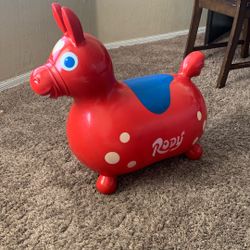 Rody Bouncy Horse Inflatable Toy Made In Italy 