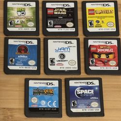Nintendo DS Game Lot - 8 Games