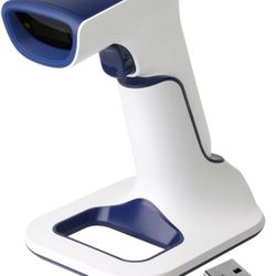 ScanAvenger Wireless Portable 1D with Stand Bluetooth Barcode Scanner: Hand Scanner 3-in-1, Cordless, Rechargeable Scan Gun for Inventory - USB Barcod