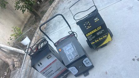 Electric Battery Charger total 3 Units