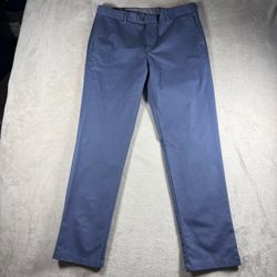 Charles Tyrwhitt Slim Fit Ultimate Non-Iron Chino Pant Men’s 36x32 Blue NWT #8F