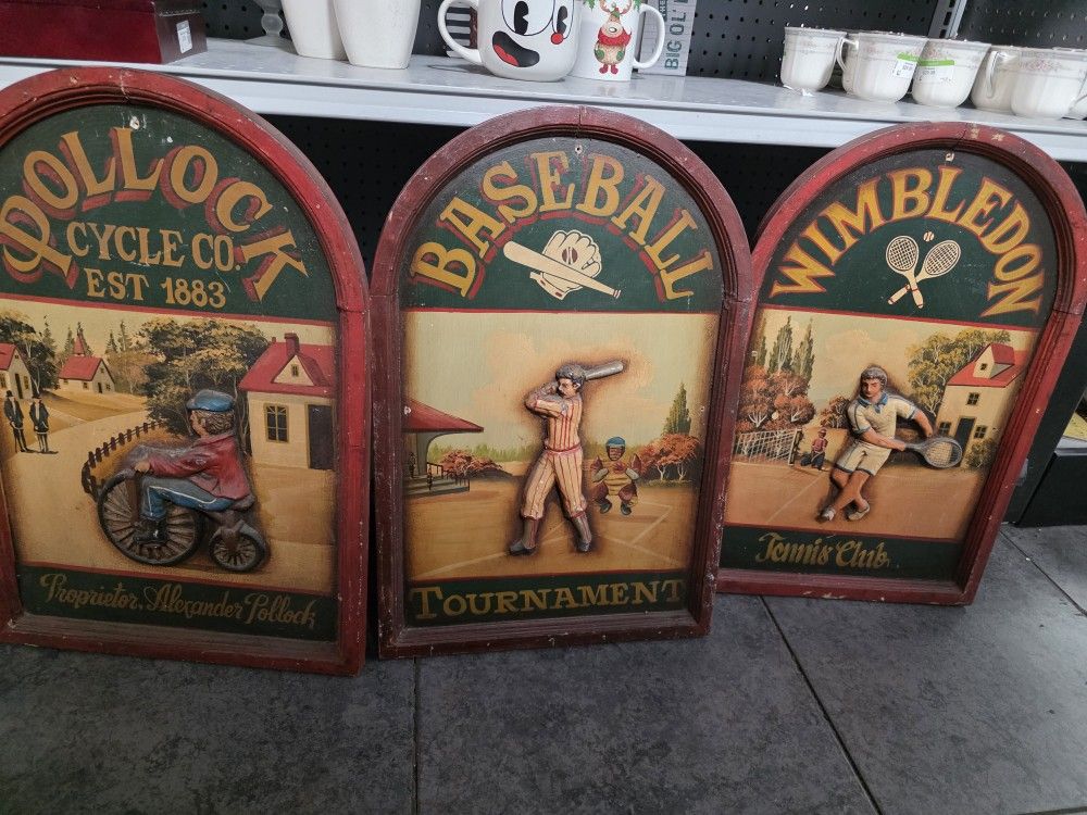 vintage sports set