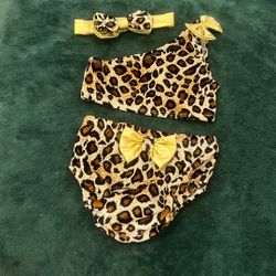 3 Pcs Baby Girl Bikini