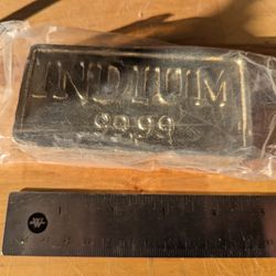 99.99% Pure Indium, 1 Kg