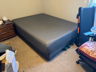Queen mattress and frame