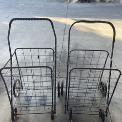 Shopping carts both for $25