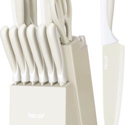 15 pieces kitchen knife set X(380)
