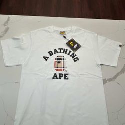 BAPE white t-shirt 