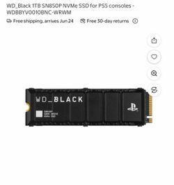 Ps5 internal storage 1T
