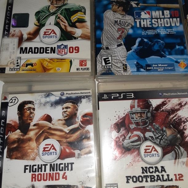 25 ps3 games excellent condition