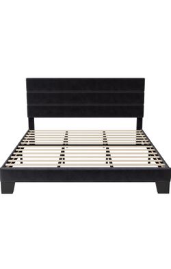 Allewie King Size bed Black